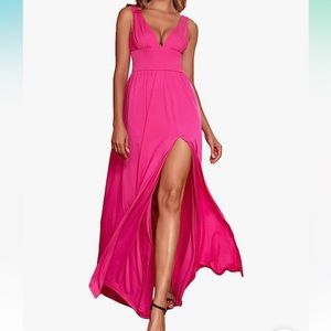 Pink formal dress